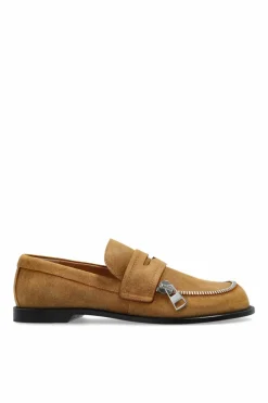 JW Anderson BRĄZOWY Skórzane buty