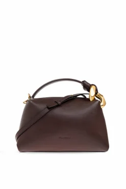 JW Anderson BRĄZOWY Torba do ręki `Corner`