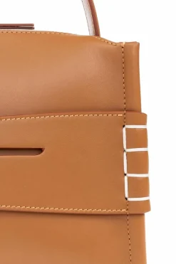 JW Anderson BRĄZOWY Torba do ręki `Loafer`