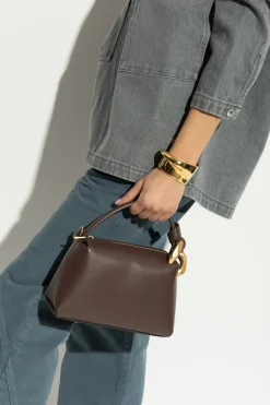 JW Anderson BRĄZOWY Torba do ręki `The Jwa Small Corner`