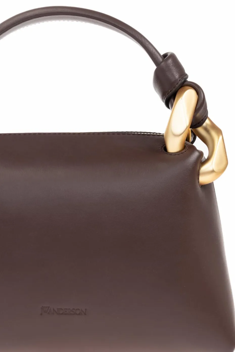 JW Anderson BRĄZOWY Torba do ręki `The Jwa Small Corner`