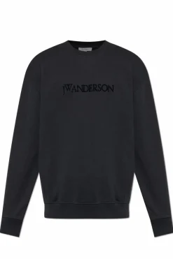 JW Anderson CZARNY Bluza z logo