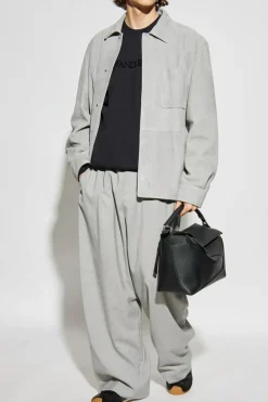 JW Anderson CZARNY Bluza z logo