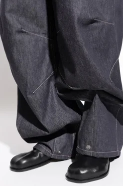 JW Anderson CZARNY Skórzane buty