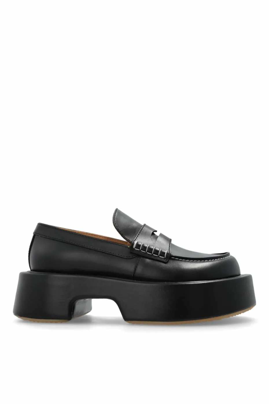 JW Anderson CZARNY Skórzane buty