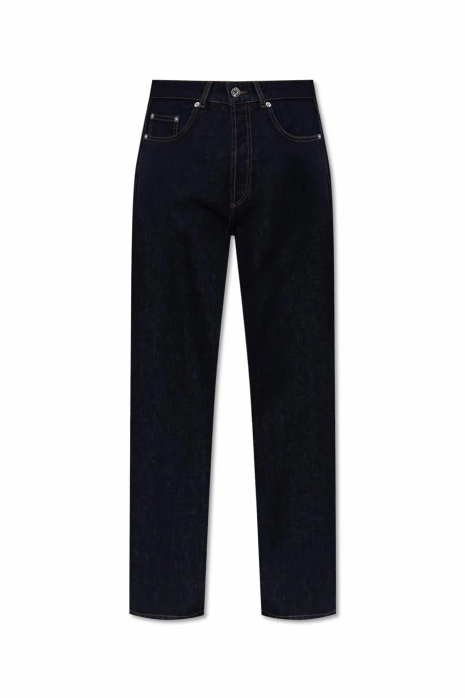 JW Anderson GRANATOWY Jeansy z logo