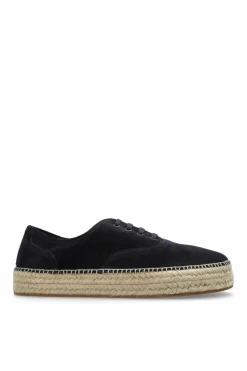 JW Anderson GRANATOWY Skórzane buty