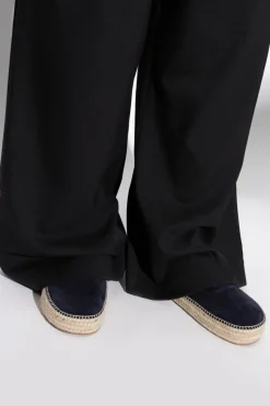 JW Anderson GRANATOWY Skórzane buty