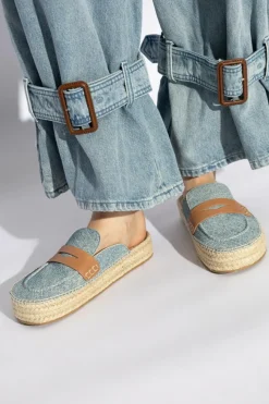 JW Anderson NIEBIESKI Jeansowe klapki