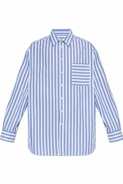 JW Anderson NIEBIESKI Koszula typu `oversize`
