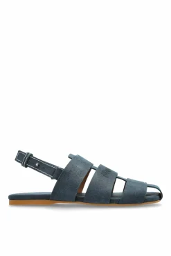 JW Anderson NIEBIESKI Skórzane buty