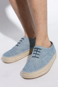 JW Anderson NIEBIESKI Skórzane buty