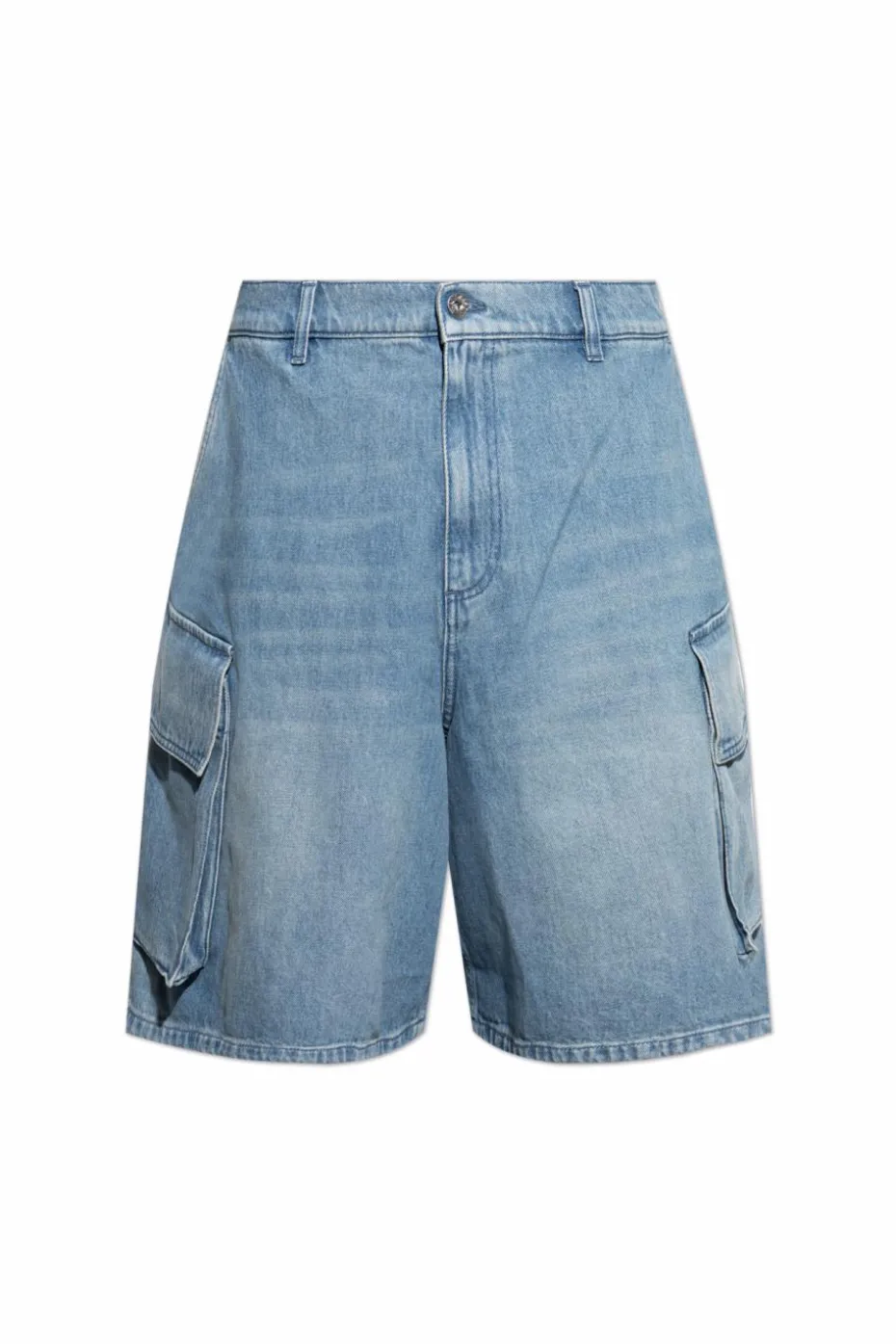 JW Anderson NIEBIESKI Szorty jeansowe