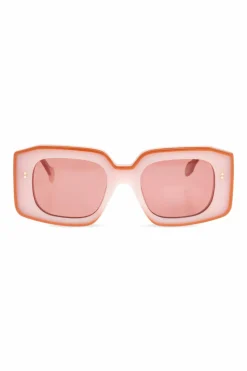 JW Anderson RÓŻOWY Okulary przeciwsłoneczne