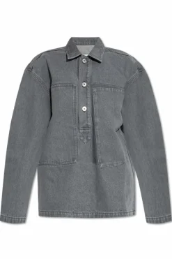 JW Anderson SZARY Koszula jeansowa