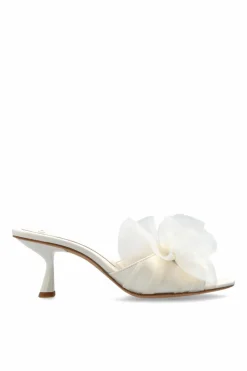 Kate Spade kremowy Klapki na obcasie `Flourish`