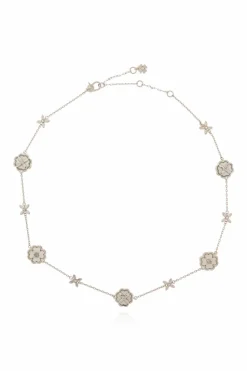 Kate Spade SREBRNY Mosiężny naszyjnik