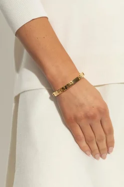 Kate Spade ZŁOTY Bransoleta z wypukłym logo