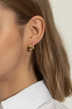 Kate Spade ZŁOTY Kolczyki z połyskującymi kryształami