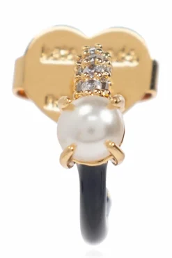 Kate Spade ZŁOTY Kolczyki z połyskującymi kryształami