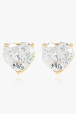 Kate Spade ZŁOTY Kolczyki w kształcie serca ‘My Love’