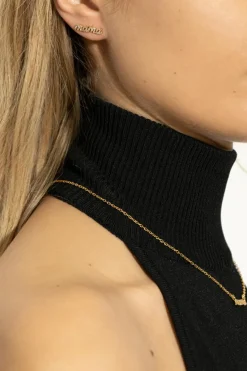 Kate Spade ZŁOTY Kolczyki z połyskującymi kryształami