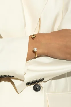Kate Spade ZŁOTY Mosiężna bransoleta