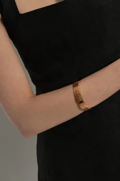Kate Spade ZŁOTY Mosiężna bransoleta