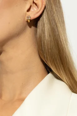 Kate Spade ZŁOTY Mosiężne kolczyki
