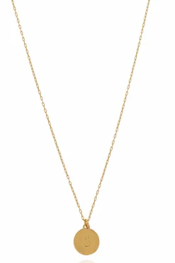 Kate Spade ZŁOTY Naszyjnik z zawieszką `S`