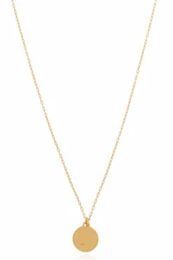 Kate Spade ZŁOTY Naszyjnik z zawieszką `D`