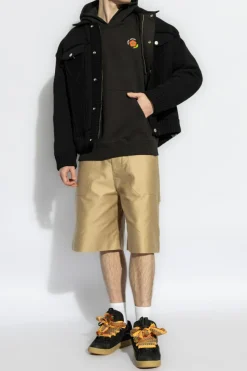 Kenzo CZARNY Bluza z kapturem