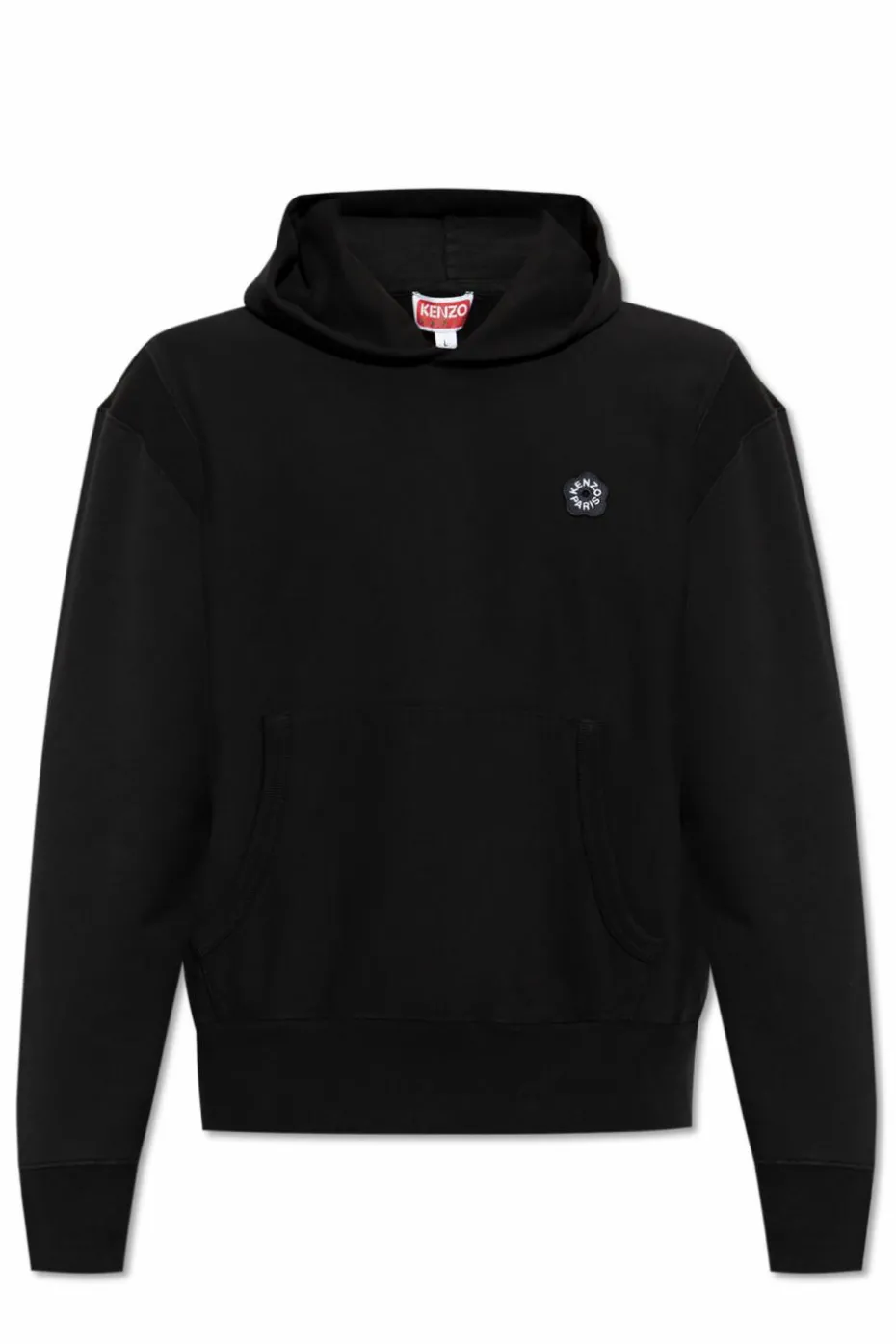 Kenzo CZARNY Bluza z kapturem