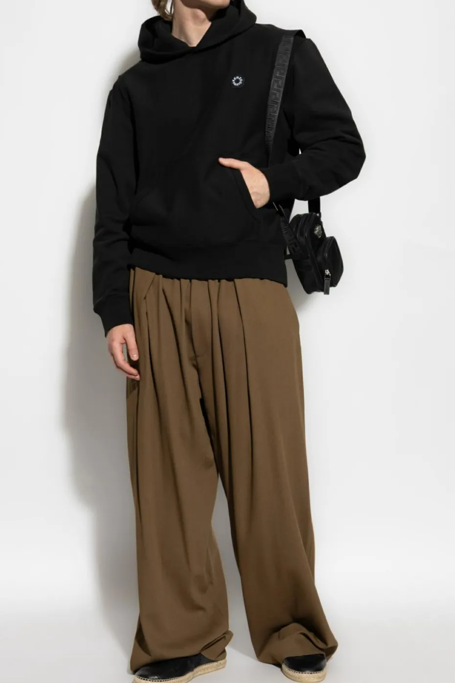 Kenzo CZARNY Bluza z kapturem