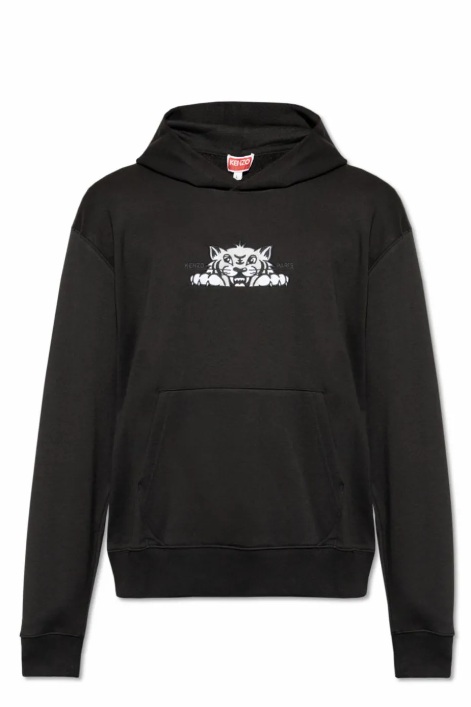 Kenzo CZARNY Bluza z kapturem