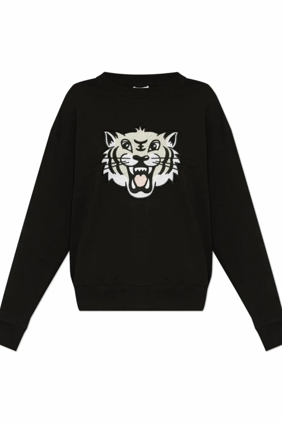 Kenzo CZARNY Bluza z motywem tygrysa