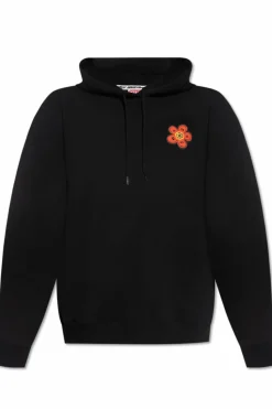 Kenzo CZARNY Bluza z nadrukiem