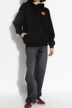Kenzo CZARNY Bluza z nadrukiem