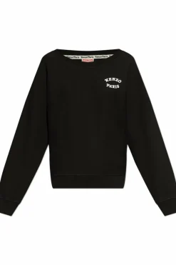 Kenzo CZARNY Bluza z nadrukiem