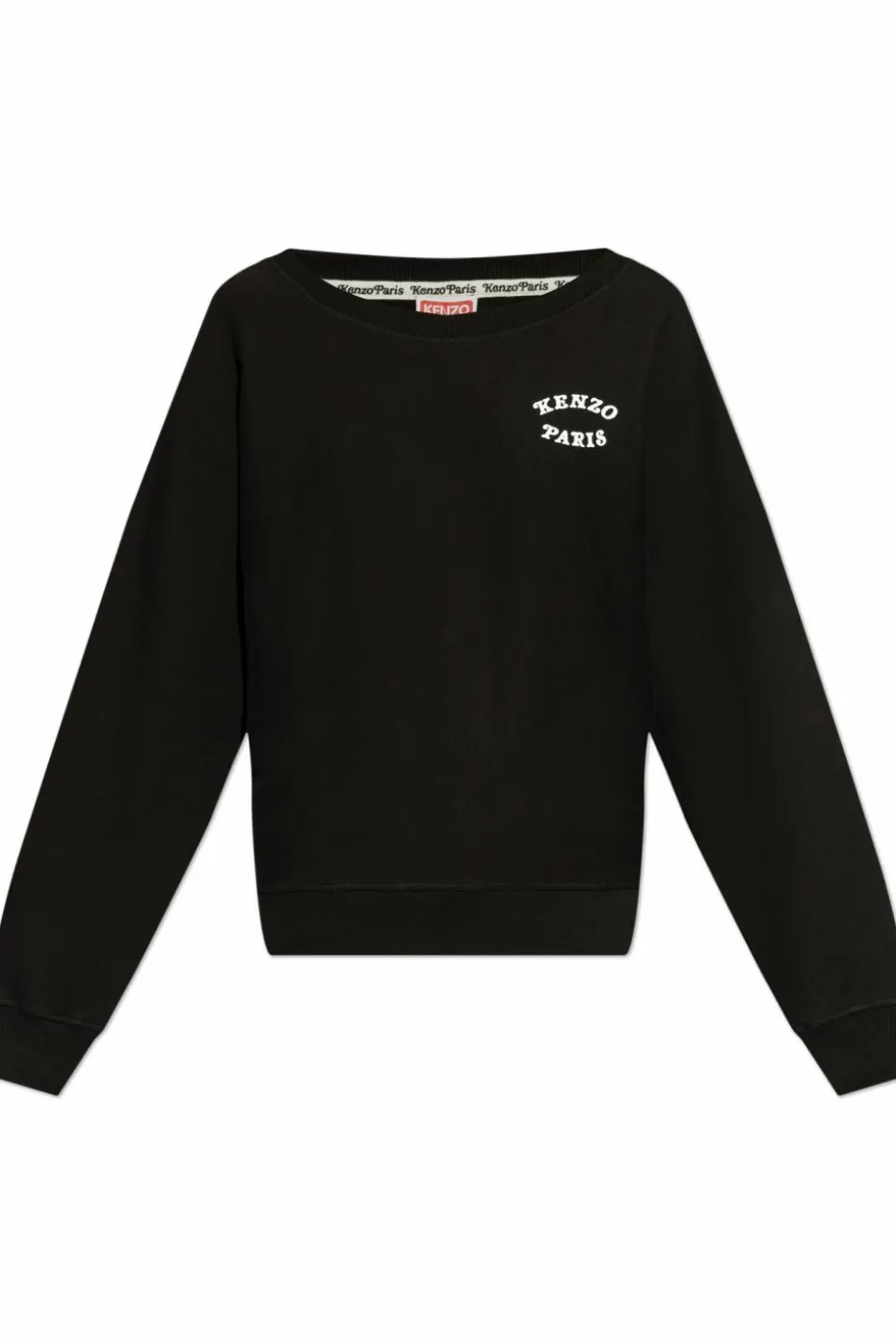 Kenzo CZARNY Bluza z nadrukiem