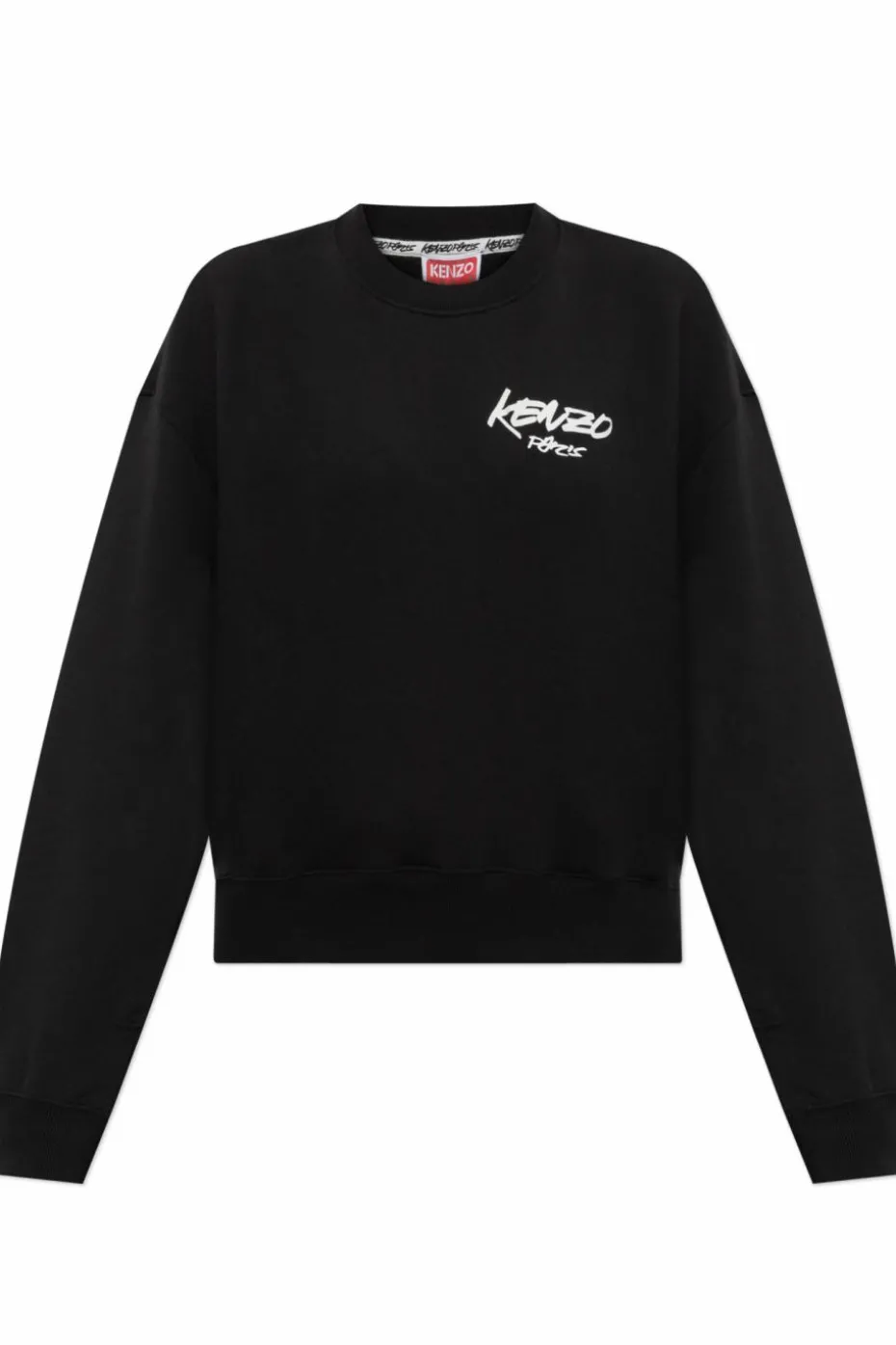 Kenzo CZARNY Bluza z nadrukowanym logo