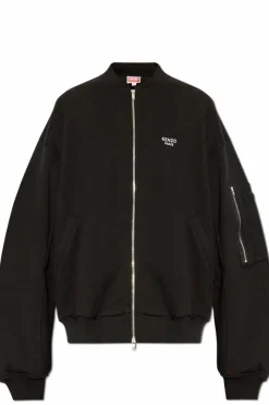 Kenzo CZARNY Bluza z wyszytym logo