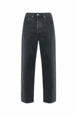 Kenzo CZARNY Jeansy z logo