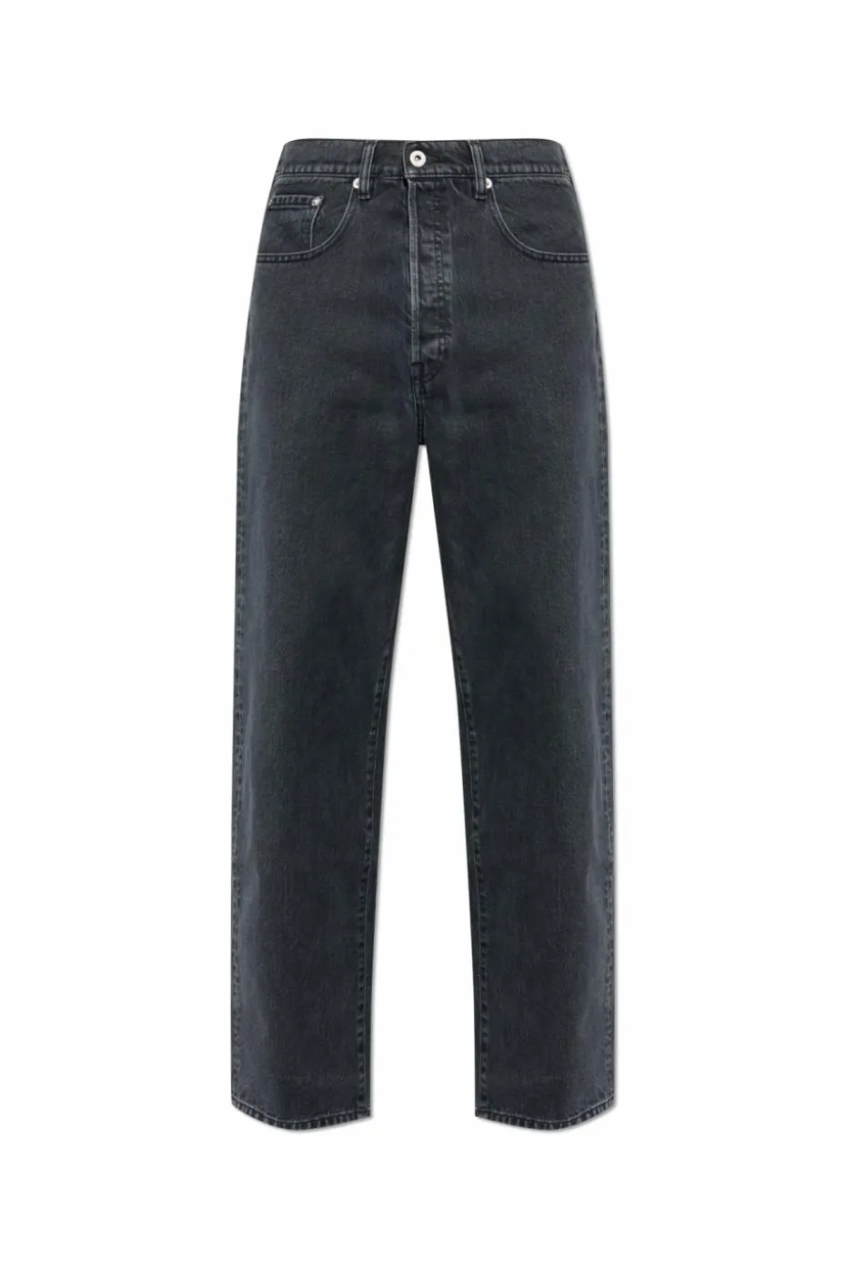 Kenzo CZARNY Jeansy z logo