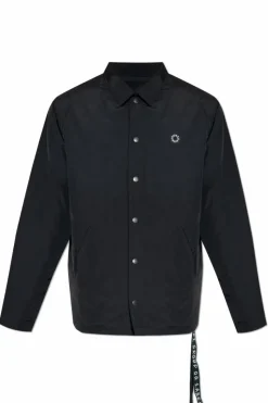 Kenzo CZARNY Kurtka z logo