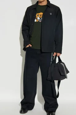 Kenzo CZARNY Kurtka z logo