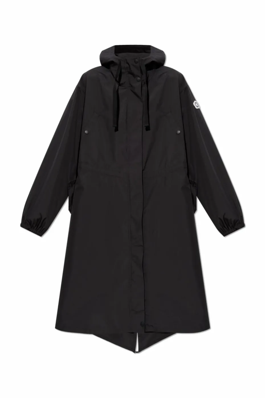 Kenzo CZARNY Parka z kapturem