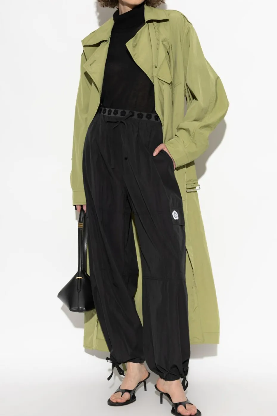 Kenzo CZARNY Spodnie typu `cargo`