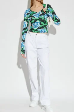 Kenzo MULTIKOLOR Top z motywem kwiatowym