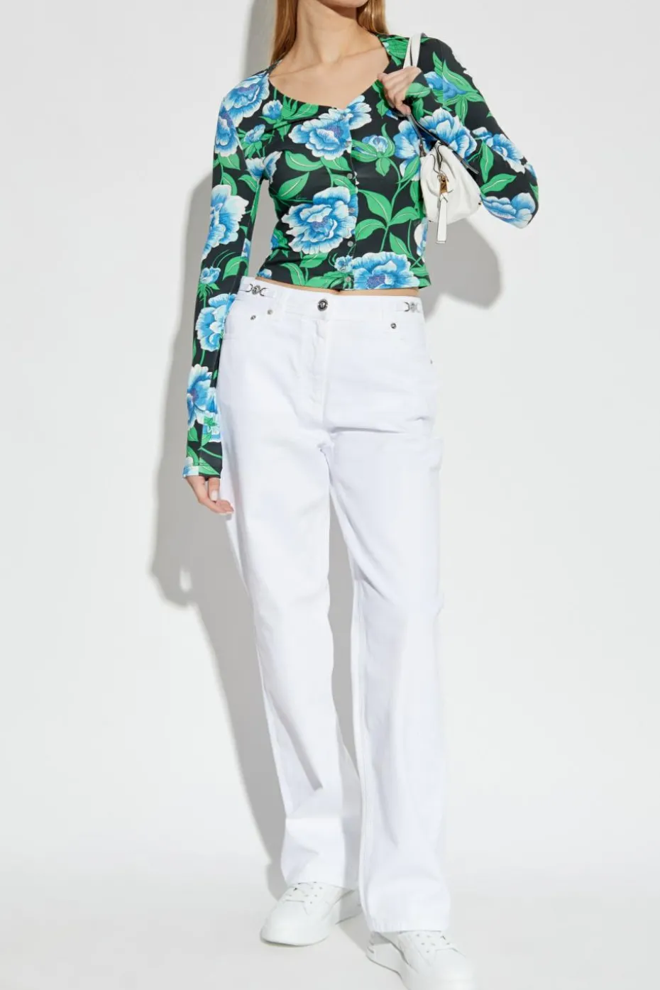 Kenzo MULTIKOLOR Top z motywem kwiatowym
